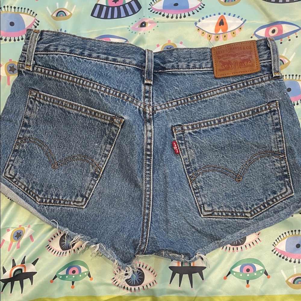 Levi's Classic Blue Jean Shorts